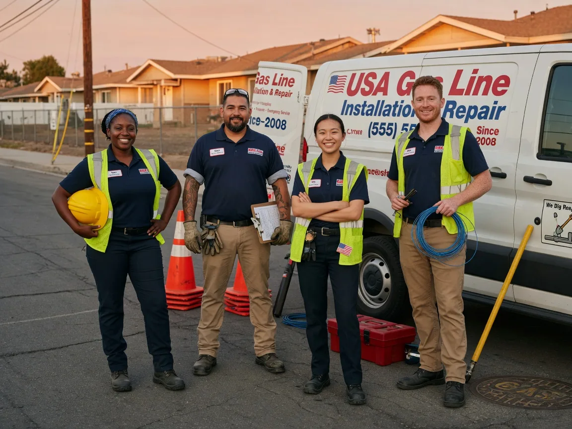 Gas Line Installation company in Saint Benedict, OR